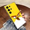 A-angry Birds Phone Case For Samsung S26 S25 S24 Ultra S23 Fe S22 S20 S21 Plus Plus 5G Fe Transparent Cover