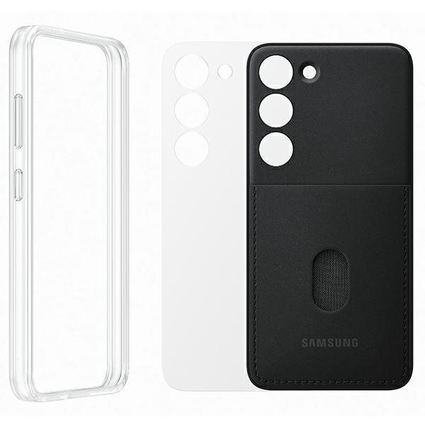 Samsung Case Ef-Ms911Cb S23 S911Black/Black Frame Cover