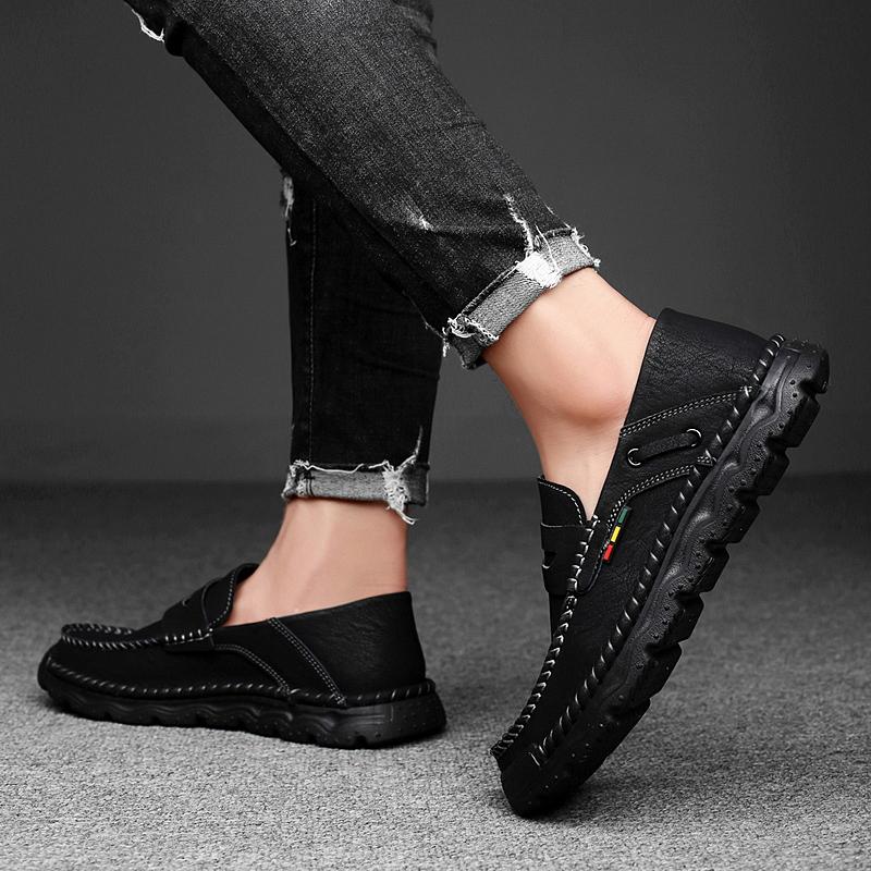 Модная кожаная обувь Повседневная деловая обувь для мужчин Платье Tenis De Hombre Мокасины Мокасины Tenis Caballero Дизайнерская
