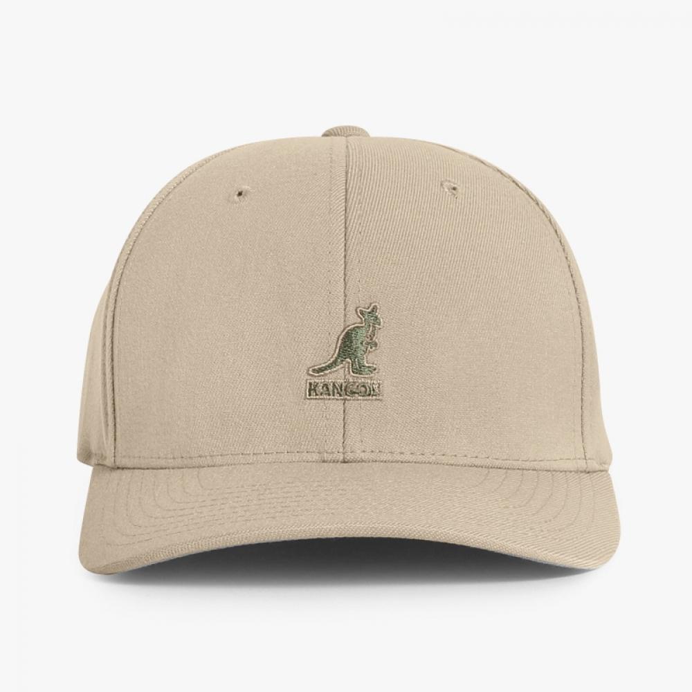 Kangol 8650bc Бежевая шерстяная бейсболка Flex Fit