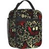 Ravens Spiders and Bats Lunch Bag Kids Lunch Bags Lunch Box Lunch Bag for Women Bento Tote Bag Insulated Lunch Container