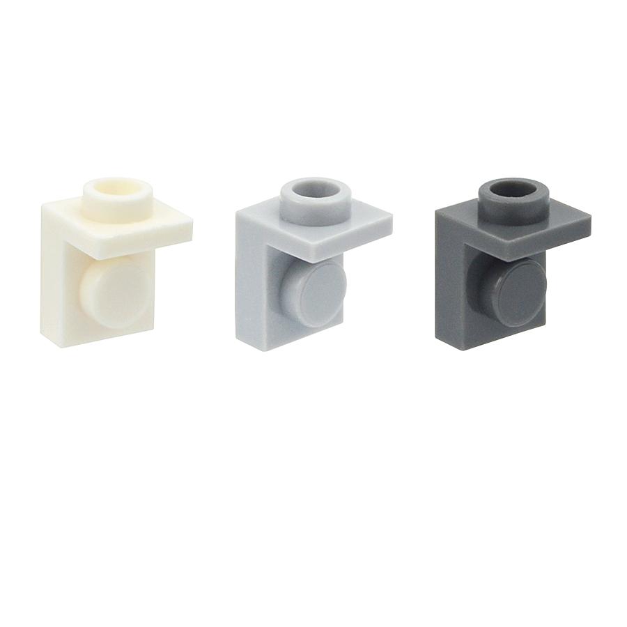 30 ШТ. Совместимые с MOC Собираемые Частицы 36840 MOC 1x1-1x1 Перевернутая Боковая Пластина с Выступом Для Строительных Блоков Части Образовательные Кирпичики