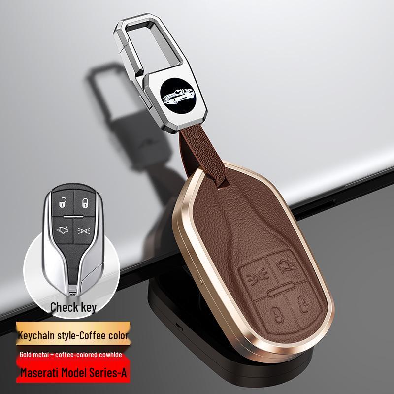 Maserati Levante/Ghibli Premium Key Cover Shell