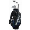 DUNLOP Cleveland GOLF Club Set Package Set 2022 Model of 10 with Caddy Steel Right S Black Men's (Set Bag) Flex