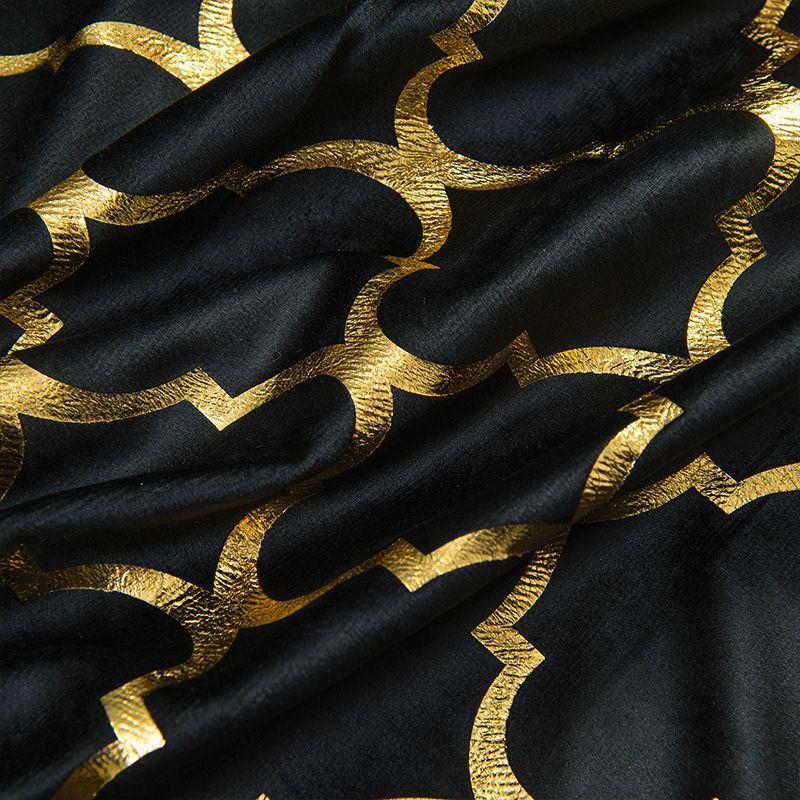 Finished Curtains Flannel Bronzing Curtains Nordic Style Curtains Curtains