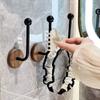 Log Walnut Curtain Hook Traceless Binding Tape Holder Durable Decorative Hook  Bathroom