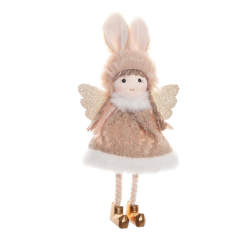 Рождественские куклы кулон Рождественская елка висит плюшевый домашний декор украшения для вечеринки подарок