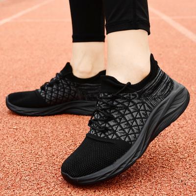 Осенняя женская обувь Fly-Woven Mesh Дышащая повседневная обувь Легкие спортивные повседневные кроссовки для бега