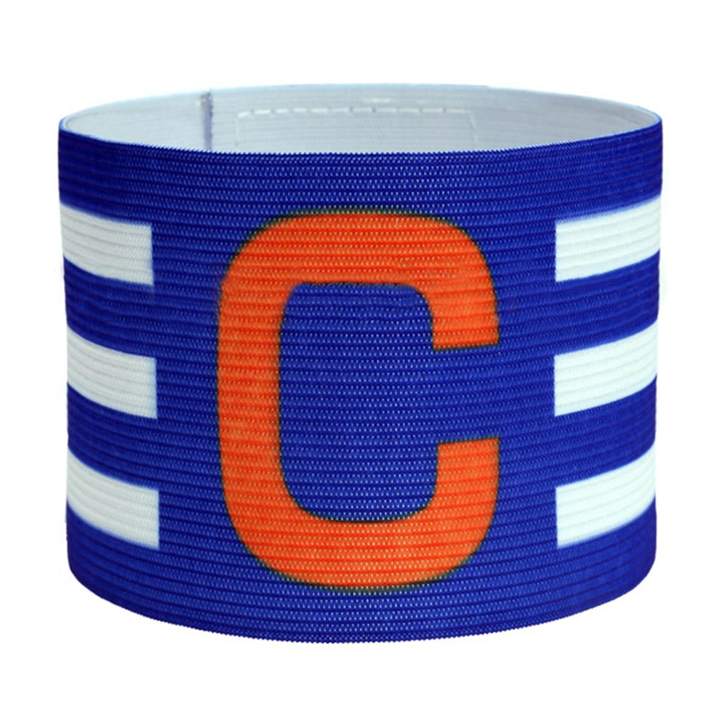 Soccer Player Captain Group Armband Adjustable Brazalete Capitan Band Breathable Stripe Arm Band Clear Icon for Football Captain 6