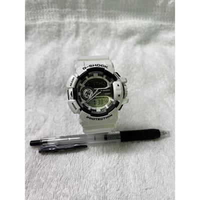Б/у CASIO G-SHOCK GA-400-7AJF Белый x Черный Рабочий элемент