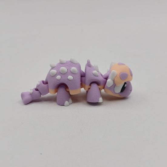 Yousheng 3D Printed Dinosaur Figurine Movable Joints Dino Fidget Toy Articulated Dinosaur Model Home Office Desktop Decoration Ornament