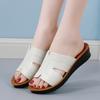Fashion New Large Size Women Hundred Hundred Layer Cowhide Slippers Flip-flops Wear Women Sandals Casual Sports Comfortable Women Shoes