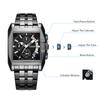 MEGIR Brand Original Men Chronograph Watches Luxury Business Casual Stainless Steel Quartz Wristwatch Waterproof Date Clock