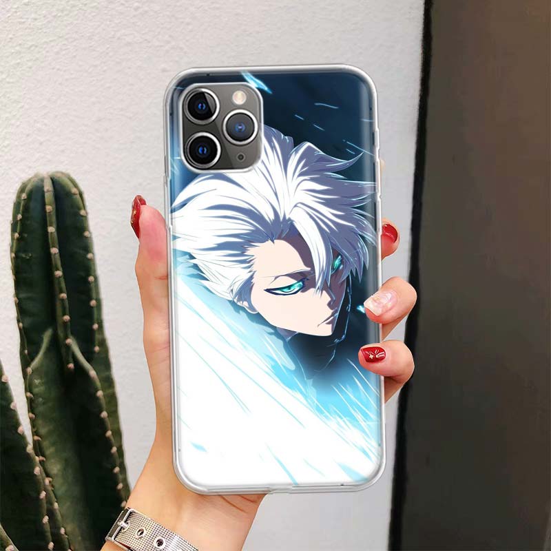 Bleach Хитсугая Тоширо Для iPhone 17 Air 16 15 14 Plus 13 Mini 12 11 Pro Max Чехол для телефона 16E 7 Печать 8 SE Fundas Чехол Мягкий C
