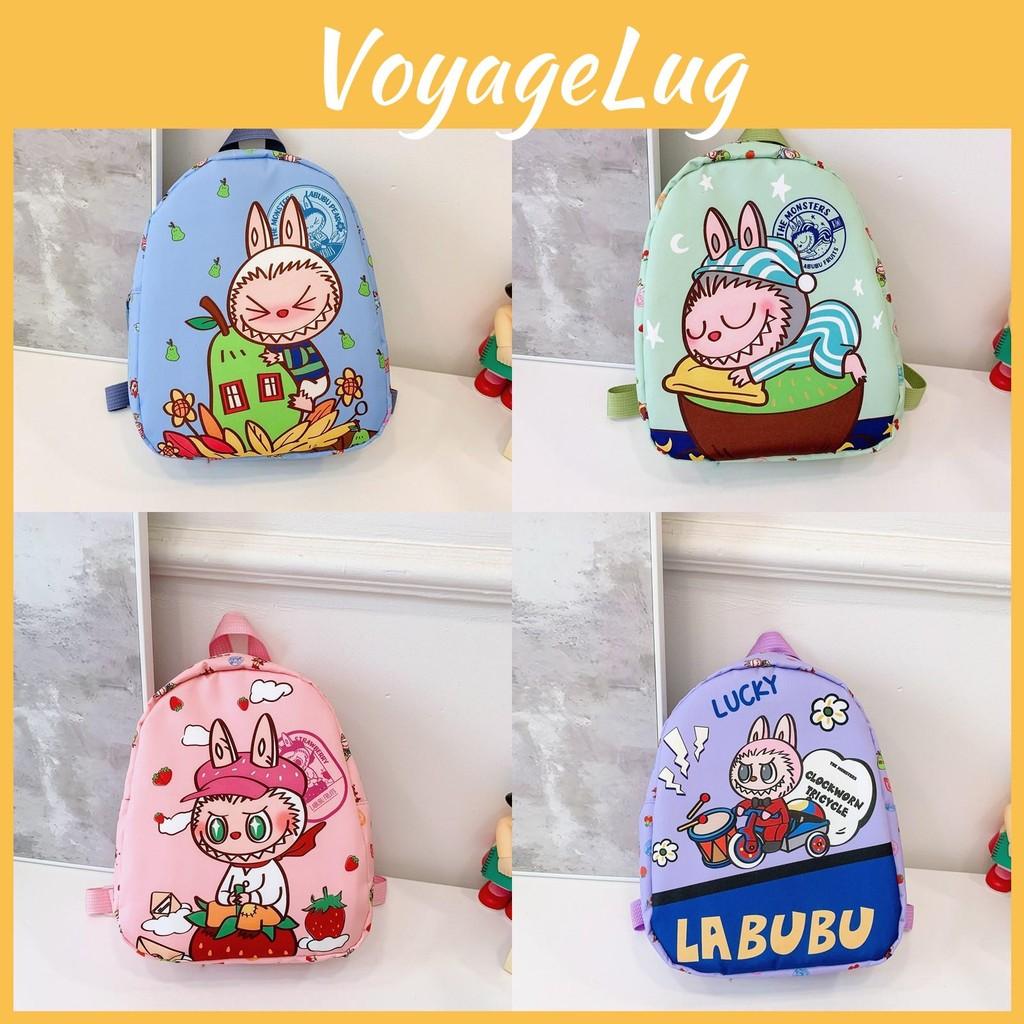 Breathable Backpack Color Nylon School Bag For Preschool Kids Daily Use