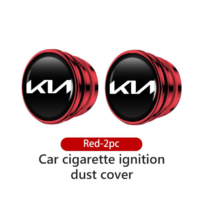 BBEO3 Car Cigarette Lighter Decoration Cover Plug DustProof Cap Accessories For KIA Ceed Sportage Rio K5 K2 Optima Cerato Venga Sedona