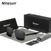 Ninesun Polarized Sunglasses For Men Women Square Aluminum Sun Glasses UV400 Oculos De So