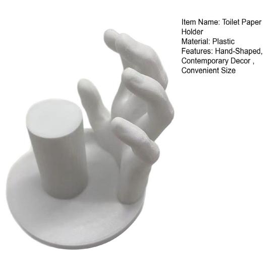 Держатель для туалетной бумаги в форме руки, декоративная скульптура для ванной комнаты, настенная подставка для хранения туалетной бумаги на кухне