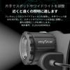 NEXTORCH Led Headlight 600 Lumens IPX4 Waterproof AA Battery Slide Focus System 4 Level Dimming SOS Camping Climbing Night Fishing Night Out Cycling