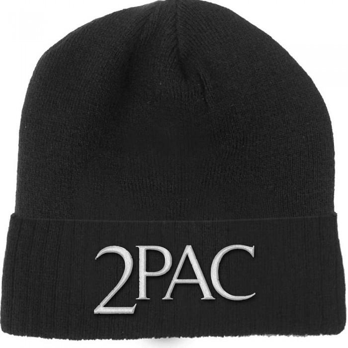Tupac Shakur Unisex Adult Logo Beanie