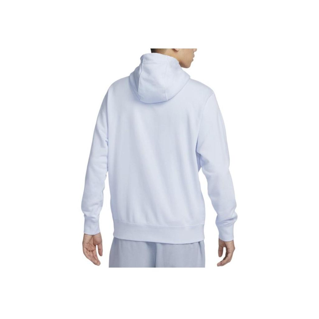 Nike Solid Color Hooded Casual Long Sleeve Sweatshirt Men Tops Football-Grey CZ7858-085