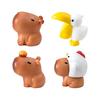 Cute Capybara Mini Figure Blind Box Decorations Resin Craft Toy Car Desk Ornament