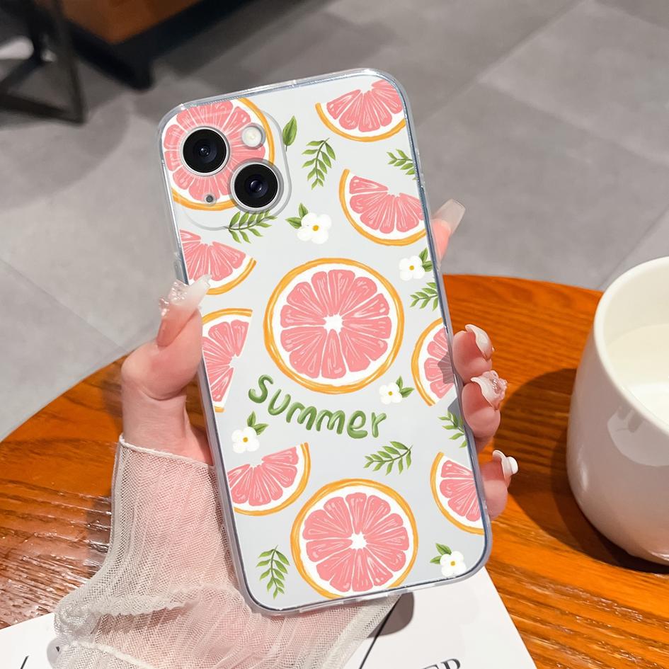 Для Apple iPhone X XS XR SE 11 12 13 14 15 Pro Max чехол Мягкий силиконовый противоударный прозрачный матовый модные этикетки с защитой от падения для бампера iPhone