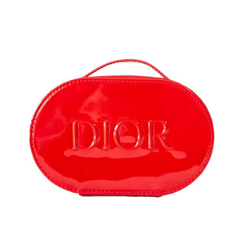 Dior Красная ручная косметичка сумка для туалетных принадлежностей портативная