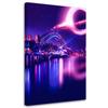 Canvas Print Planet Above the Bridge