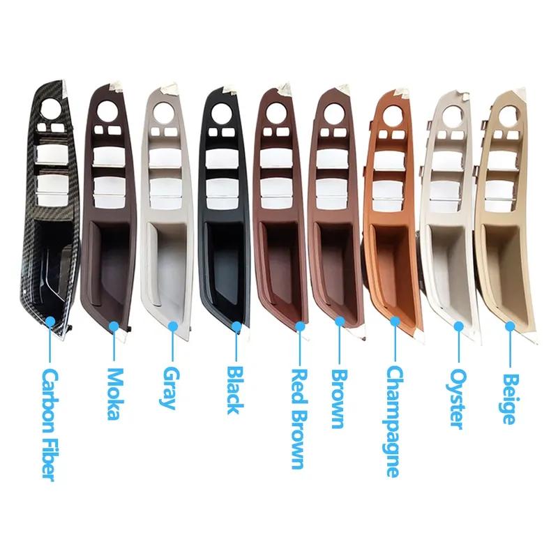 Complete LHD RHD Interior Door Armrest Panel Pull Handle Cover Trim Replacement For BMW 5 Series F10 F11 520 523 525 528 530