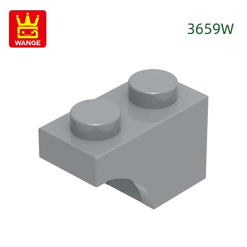 166 шт./лот 3659W 1x2 Полуарка Строительный Блок Moc Цветные Аксессуары Совместим с featuring Brick СДЕЛАЙ САМ Детская Игрушка Сборка Подарок Идея