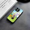 A-AdventureS Cartoon-T-Time-AT Phone Case For IPhone 17 Air 16 E Pro Max 15 14 13 Mini 12 Pro 11 Max Plus Black Glass Cover