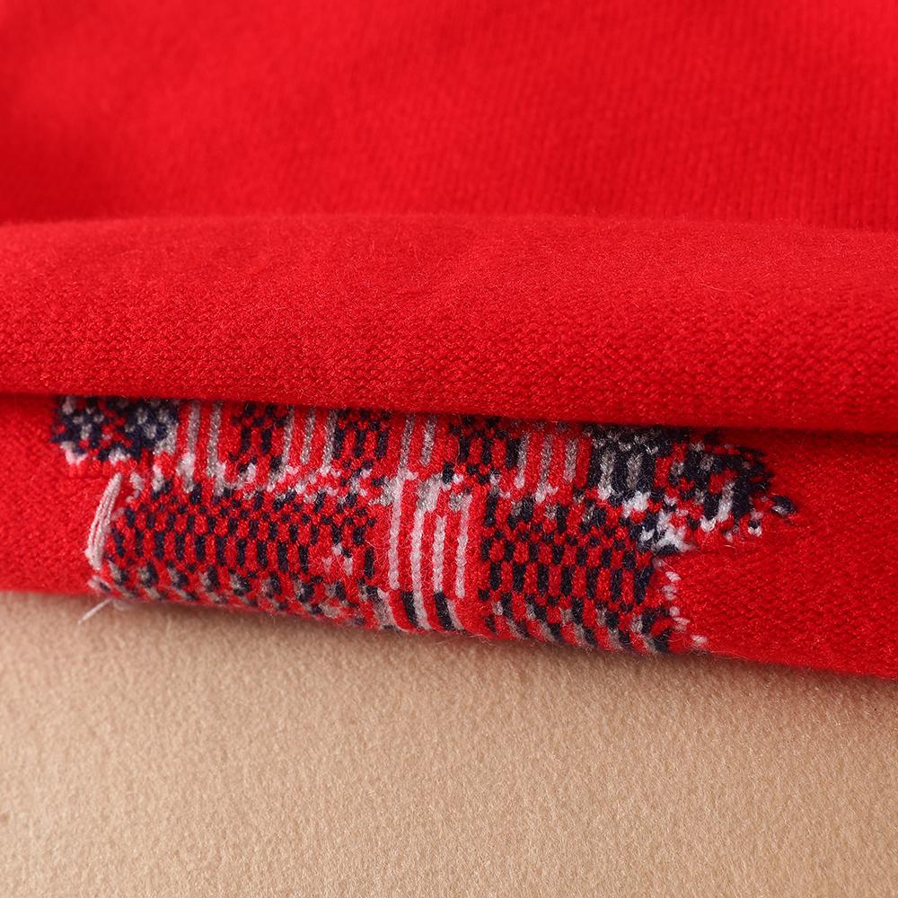 Свитер для маленьких девочек, вязаный пуловер, одежда на осень-зиму, одежда из мягкой шерсти, 2024 рождественские толстовки, наряд снеговика для мальчиков