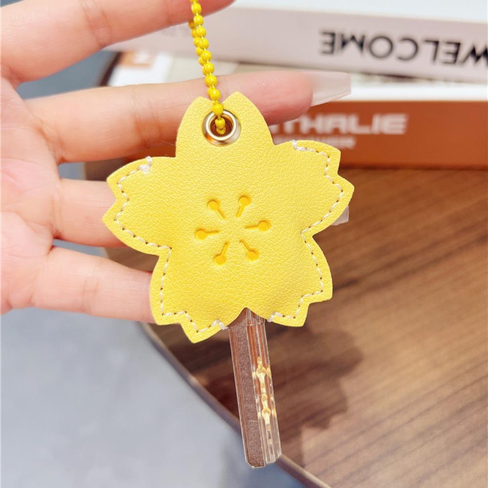 Multicolor Mini Key Case Flower Cartoon Protective Case High Quality Key Accessories
