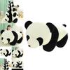 Adorable Panda Plush Toy Soft Cuddly Doll For Kids Creative Design In Various Sizes