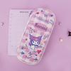 Sanrio Kuromi Character Wide EVA Pouch Pencil Case Group Gift, Purple