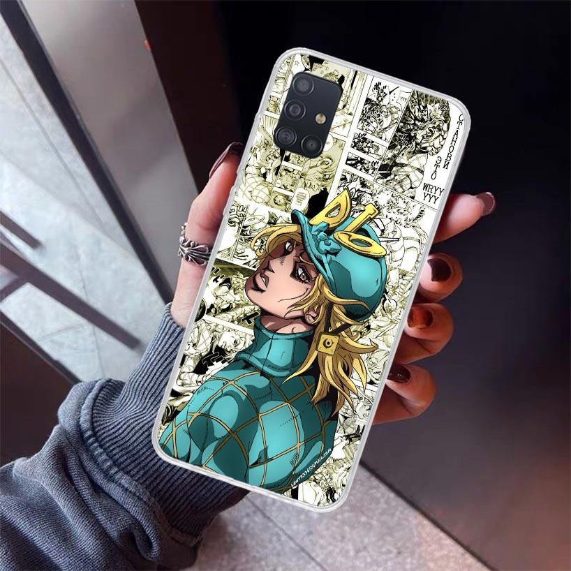 JoJo Adventure Dio Diego Brando Phone Case For Samsung Galaxy A52 A51 A50S A32 A22 A12 A02S A72 A71 A31 A70 A30S Note 20 Ultra 1