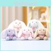 Adorable Plush Bunny Doll Cute Stuffed Animal Keychain For Girls Wedding Gift