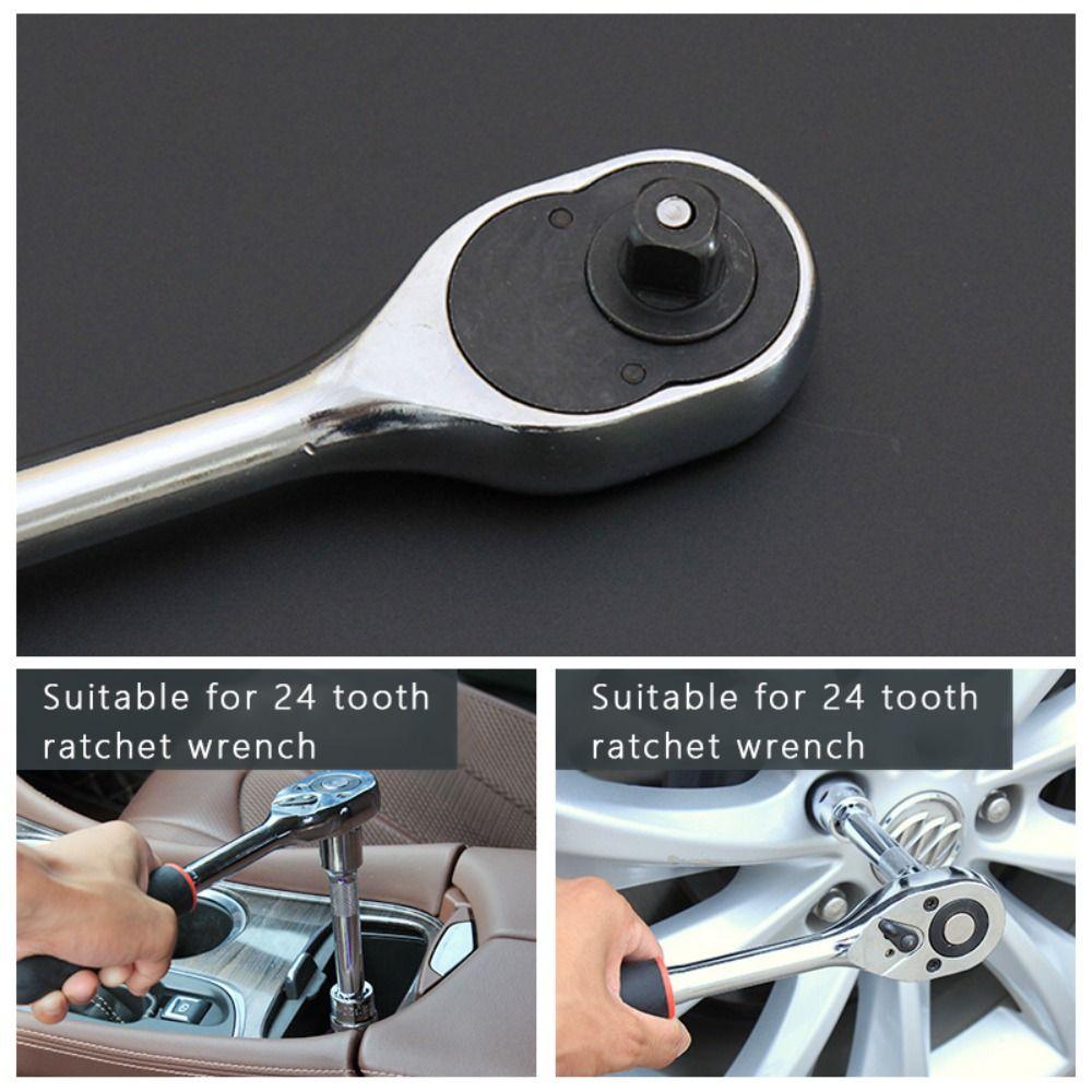 Handle Socket Spanner Quick Release Ratchet Handle Socket Wrench 24 Teeth Ratchet Ratchet Wrench