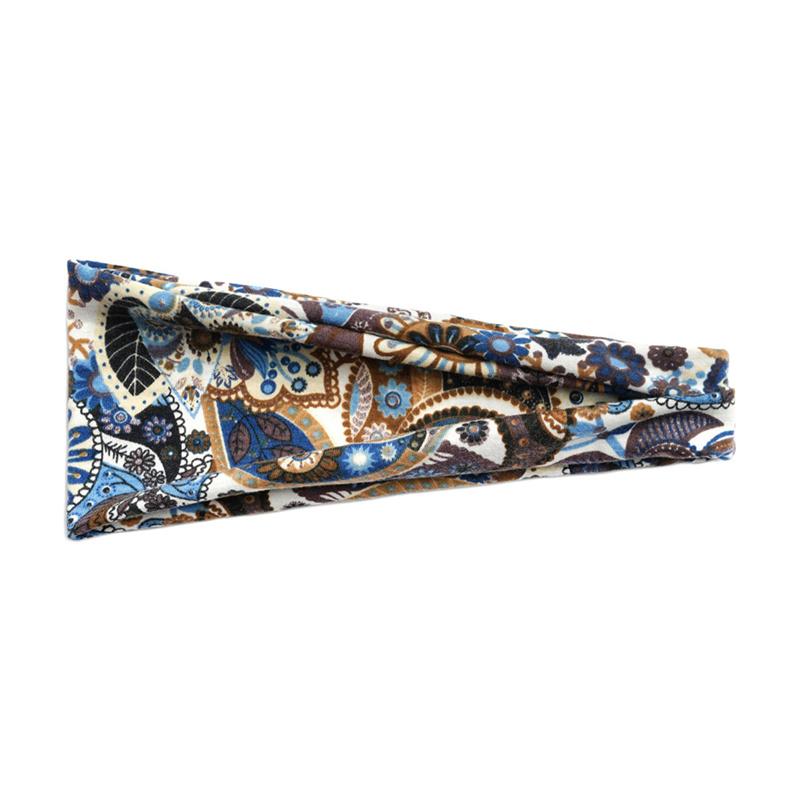 Boho Headbands for Women Fashion Headband Yoga Workout Head Bands Hair Accessories Non Slip Band Sport Headwrap Running Elastic Hairbands