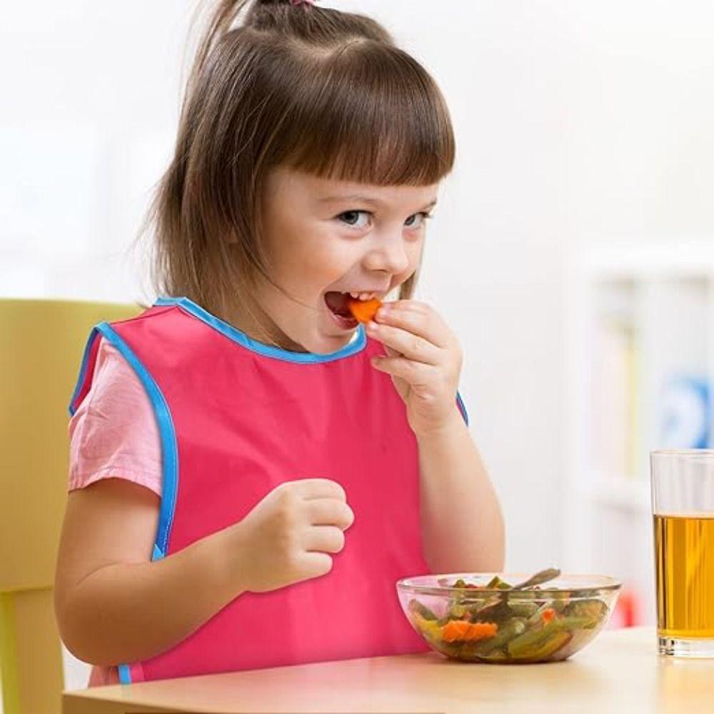 With 3 Pockets Painting Aprons Waterproof Kids Apron Craft Activity Kids Art Smock Cook