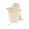Neck Guard Women Fisherman Hat Quick Drying Face Covering Sunhat Summer Sunscreen Cap  Beach
