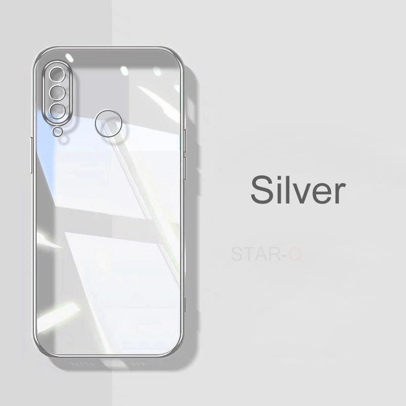 Роскошный прозрачный чехол-бампер с покрытием для Huawei P30 Lite P20 P40 P50 Pro Mate 20 P 30, силиконовая прозрачная задняя крышка P30lite P30pro