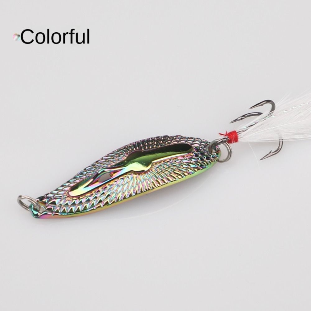 Gold Silver Fishing Lures Metal Bass Tackle New Trout Pike