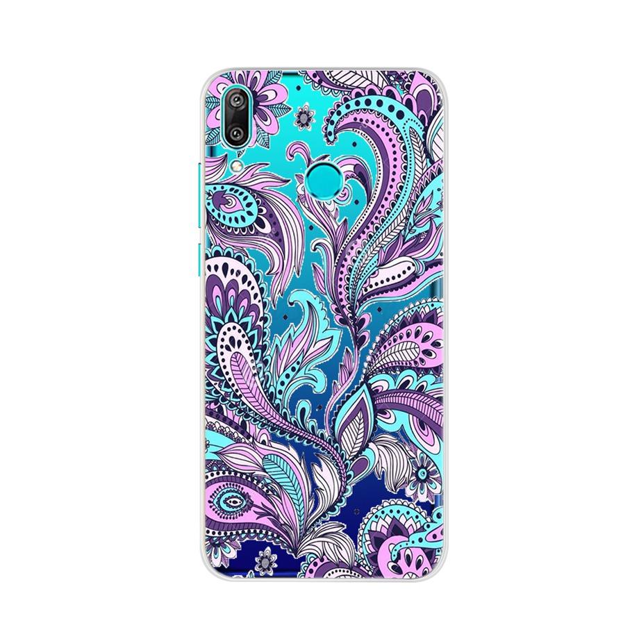 Чехол для Huawei Y7 2019 Силиконовый Мультяшный ТПУ Чехол для Телефона Для Huawei Y7 2019 DUB-LX1 DUB LX1 LX2 LX3 Y 7 Prime Pro 2019 Чехол