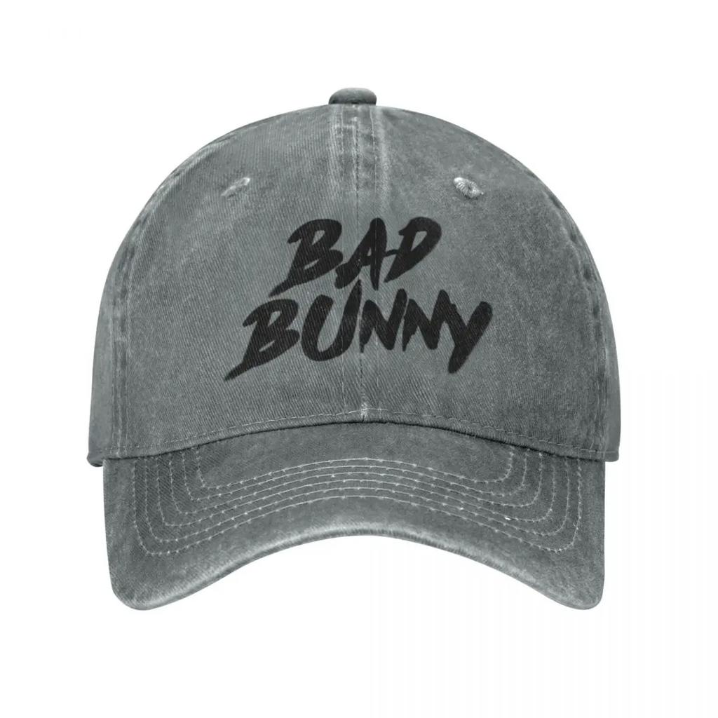 Spring Autumn Men Bad Bunny Baseball Cap Fashion Hats Outdoor Travel Washed Cap Hats