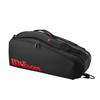 [Wilson] Сумка для теннисных ракеток CLASH V3 6PK RACQUET BAG BLACKInfrared