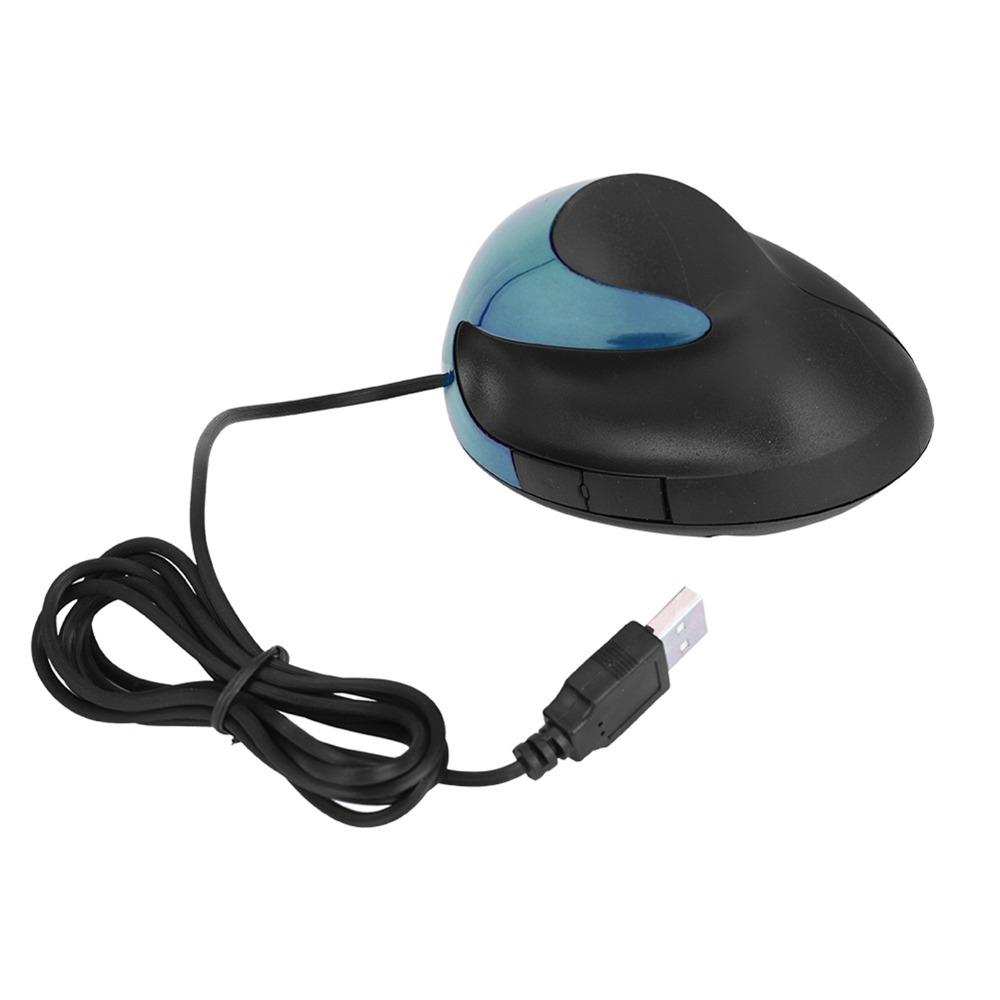 5 Buttons Vertical Mouse 1200DPI Gaming Mouse Comfort Grip Ergonomic Mouse Office