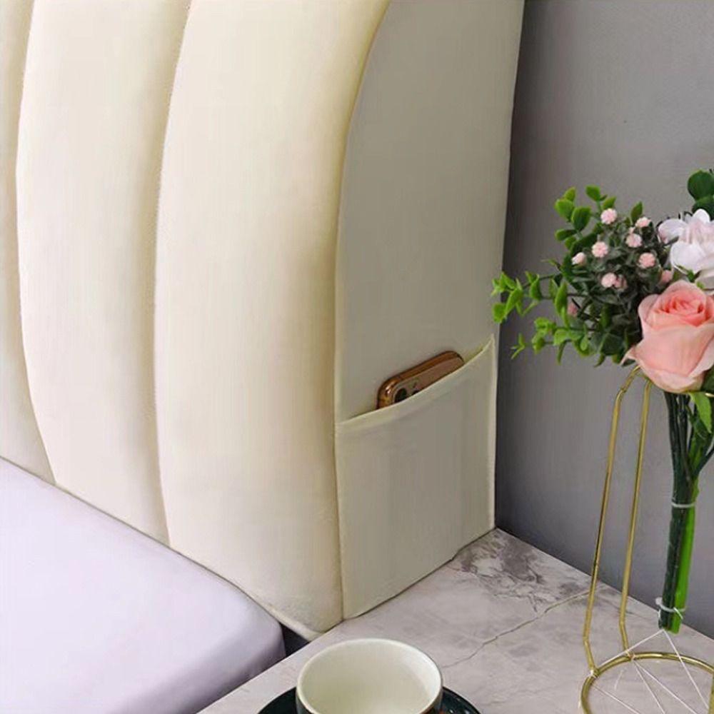 Все включено Прикроватное покрывало Защита изголовья от столкновений Чехол на изголовье кровати Чехол для изголовья кровати Дом Комната Кровать