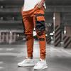 Casual Men's Jogging Pants Patchwork Cargo Pants Men's Multi-pocket Trousers Men's Sports Harem Pants Streetwear